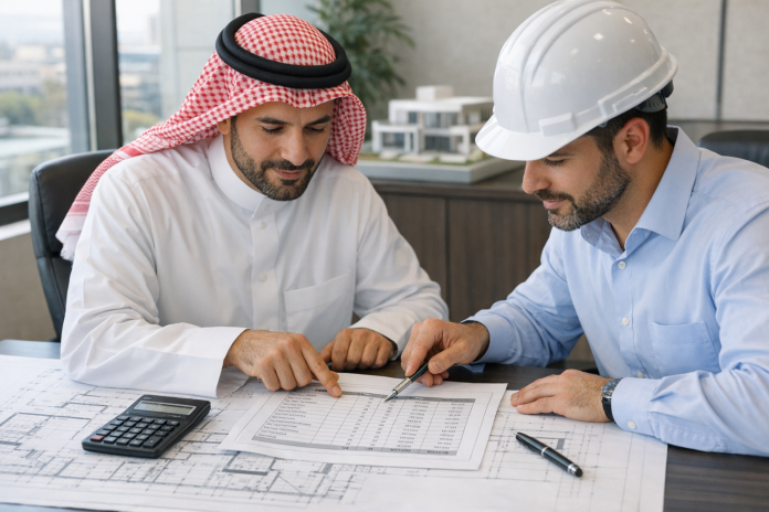 مخططات وكشف كميات ومراجعة ميزانية بناء منزل في السعودية