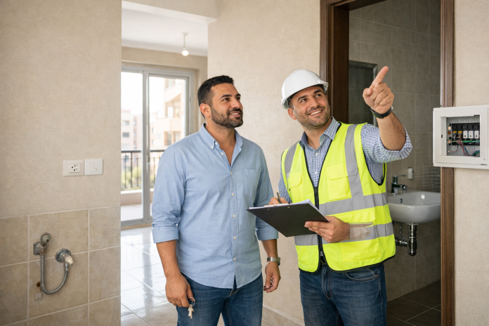 فحص شقة سكنية قبل الاستلام من المقاول في مصر